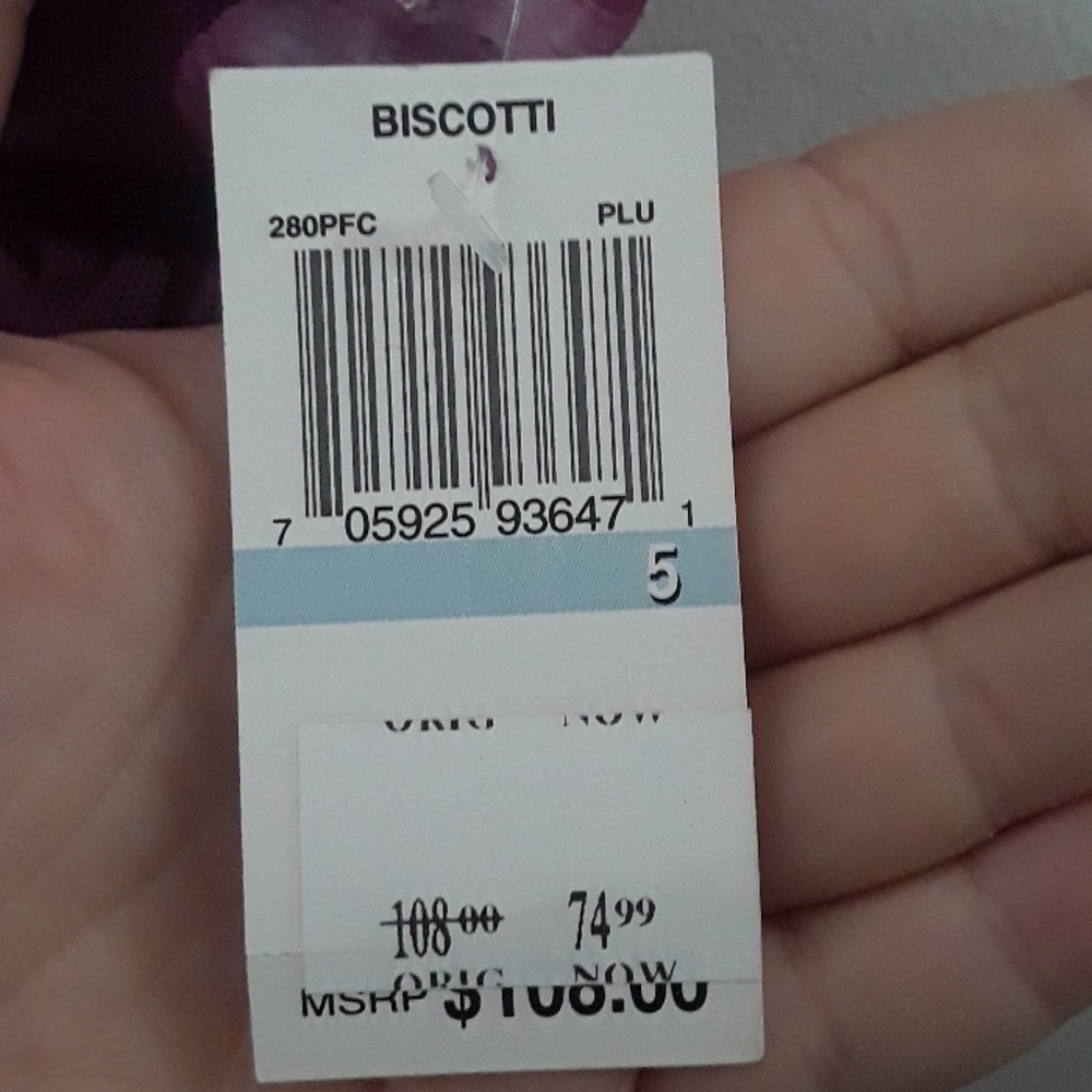 NWT Biscotti Stunning Kids Purple Dress - Size 5 - Picture 6 of 8